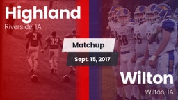 Matchup: Highland vs. Wilton  2017