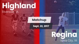 Matchup: Highland vs. Regina  2017