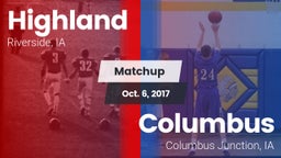 Matchup: Highland vs. Columbus  2017