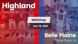Matchup: Highland vs. Belle Plaine  2018