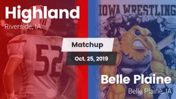 Matchup: Highland vs. Belle Plaine  2019