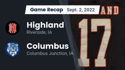 Recap: Highland  vs. Columbus  2022