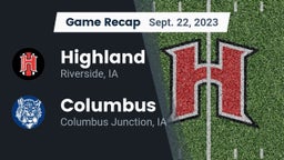 Recap: Highland  vs. Columbus  2023