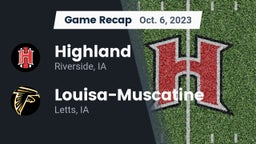 Recap: Highland  vs. Louisa-Muscatine  2023