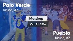 Matchup: Palo Verde vs. Pueblo  2016