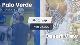 Matchup: Palo Verde vs. Desert View  2017