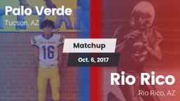 Matchup: Palo Verde vs. Rio Rico  2017