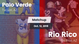 Matchup: Palo Verde vs. Rio Rico  2018