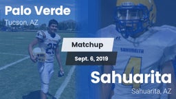 Matchup: Palo Verde vs. Sahuarita  2019