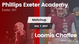 Matchup: Phillips Exeter Acad vs. Loomis Chaffee 2017