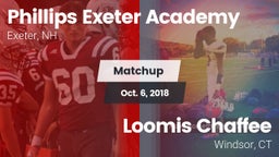 Matchup: Phillips Exeter Acad vs. Loomis Chaffee 2018