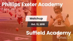 Matchup: Phillips Exeter Acad vs. Suffield Academy 2018