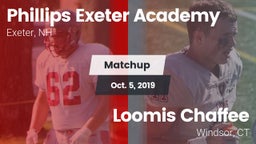 Matchup: Phillips Exeter Acad vs. Loomis Chaffee 2019