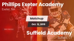 Matchup: Phillips Exeter Acad vs. Suffield Academy 2019