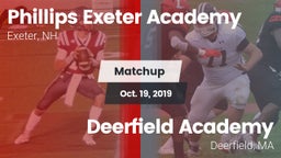 Matchup: Phillips Exeter Acad vs. Deerfield Academy  2019