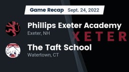 Recap: Phillips Exeter Academy  vs. The Taft School 2022