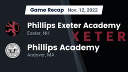 Recap: Phillips Exeter Academy vs. Phillips Academy 2022