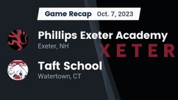 Recap: Phillips Exeter Academy vs. Taft School 2023