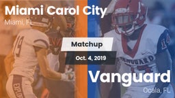 Matchup: Carol City vs. Vanguard  2019