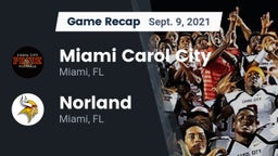 Recap: Miami Carol City  vs. Norland  2021