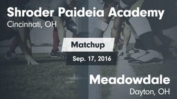 Matchup: Shroder Paideia Acad vs. Meadowdale  2016