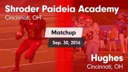 Matchup: Shroder Paideia Acad vs. Hughes  2016