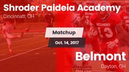 Matchup: Shroder Paideia Acad vs. Belmont  2017