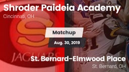 Matchup: Shroder Paideia Acad vs. St. Bernard-Elmwood Place  2019