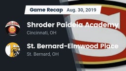 Recap: Shroder Paideia Academy  vs. St. Bernard-Elmwood Place  2019
