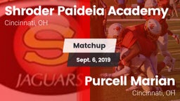 Matchup: Shroder Paideia Acad vs. Purcell Marian  2019