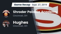 Recap: Shroder Paideia Academy  vs. Hughes  2019