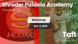 Matchup: Shroder Paideia Acad vs. Taft  2019