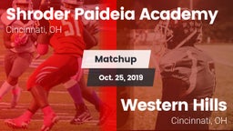 Matchup: Shroder Paideia Acad vs. Western Hills  2019