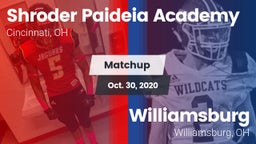 Matchup: Shroder Paideia Acad vs. Williamsburg  2020