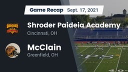 Recap: Shroder Paideia Academy  vs. McClain  2021