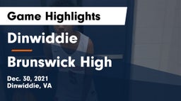 Dinwiddie  vs Brunswick High Game Highlights - Dec. 30, 2021