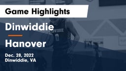 Dinwiddie  vs Hanover  Game Highlights - Dec. 28, 2022