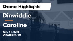 Dinwiddie  vs Caroline  Game Highlights - Jan. 14, 2023