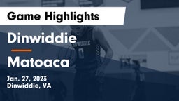 Dinwiddie  vs Matoaca  Game Highlights - Jan. 27, 2023