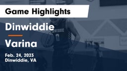 Dinwiddie  vs Varina  Game Highlights - Feb. 24, 2023