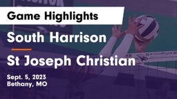 South Harrison  vs St Joseph Christian Game Highlights - Sept. 5, 2023