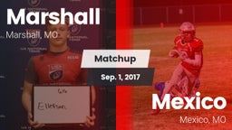 Matchup: Marshall vs. Mexico  2017