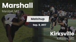 Matchup: Marshall vs. Kirksville  2017