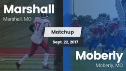 Matchup: Marshall vs. Moberly  2017