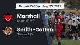 Recap: Marshall  vs. Smith-Cotton  2017