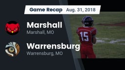 Recap: Marshall  vs. Warrensburg  2018