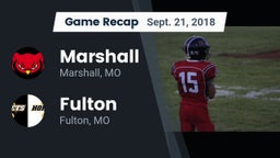 Recap: Marshall  vs. Fulton  2018