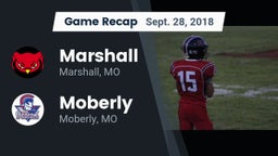 Recap: Marshall  vs. Moberly  2018