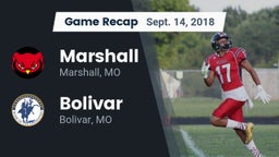 Recap: Marshall  vs. Bolivar  2018