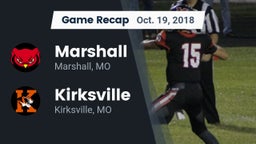Recap: Marshall  vs. Kirksville  2018